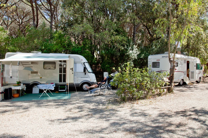 Piazzole camper - Camping Village Maremma Sanssouci
