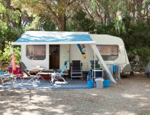 Vacation and week-ends in a caravan at Sans Souci