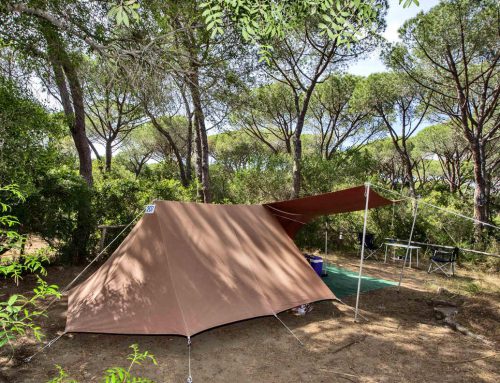 Kamperen in de natuur van de Maremma