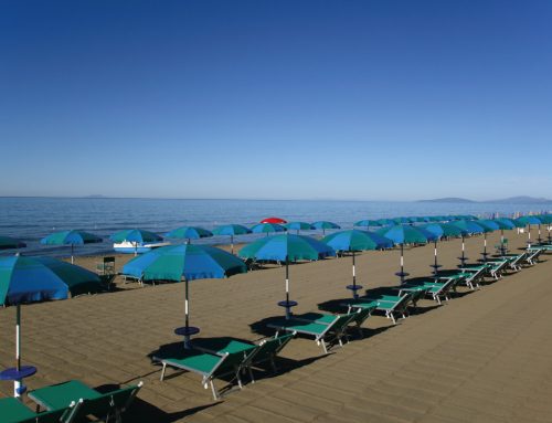 Camping on the seaside of Maremma