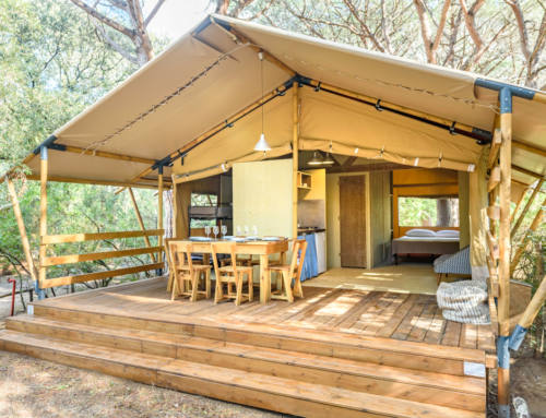 Glamping vakantie aan zee in Toscane