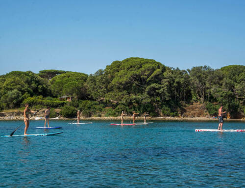 In campeggio in Maremma con gli amici