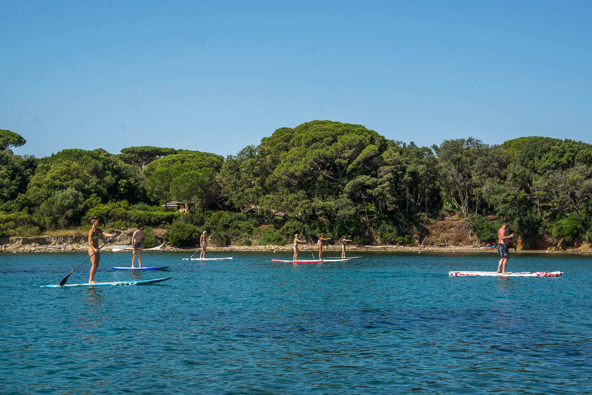 Escursione in sup - Camping Village Marenna Sans Souci