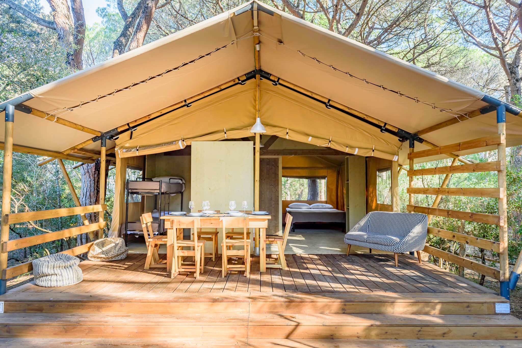 Big Country Lodge Tent - Camping Village Maremma Sans Souci