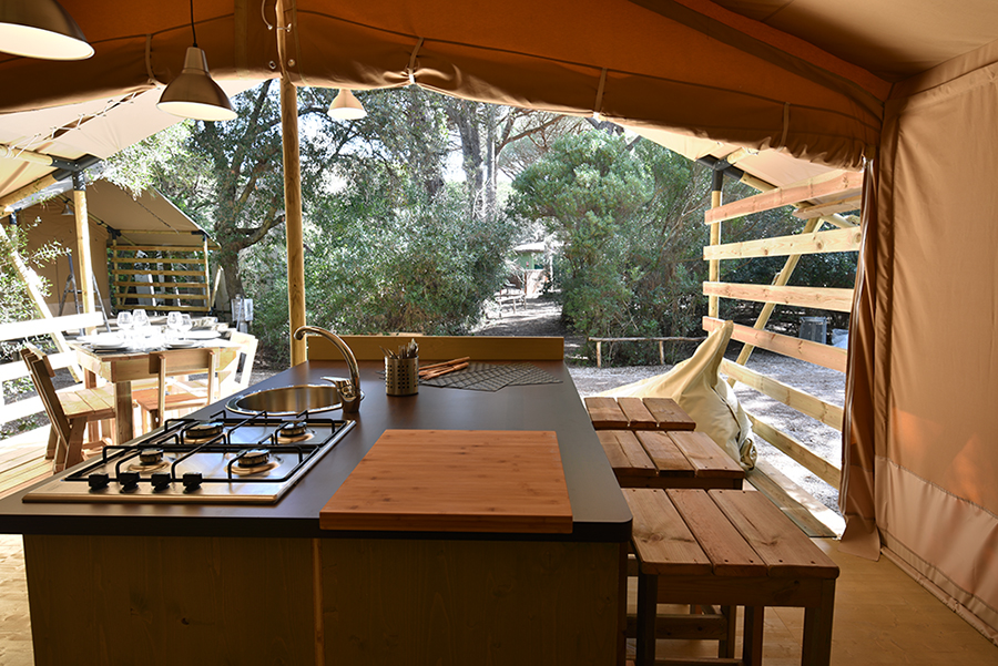 Country Lodge Tent - Camping Village Maremma Sans Souci