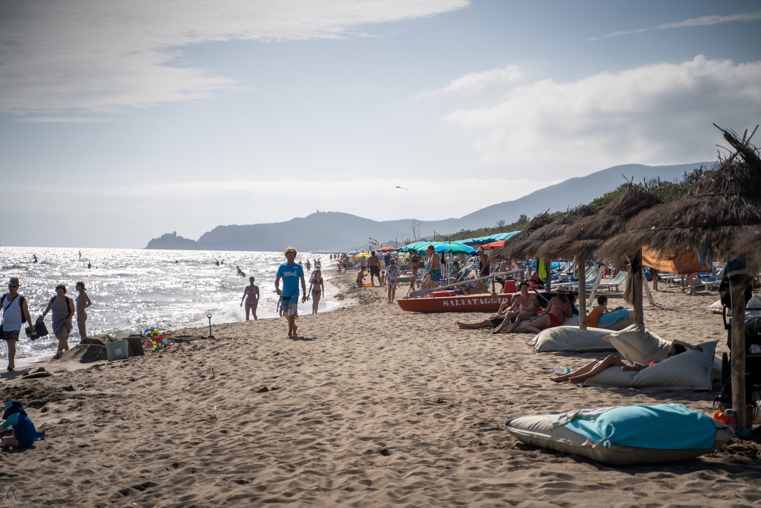 Spiaggia del Camping Village Maremma Sans Souci